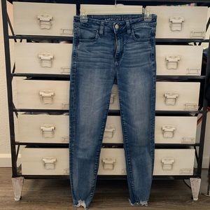 AEO cropped jeggings